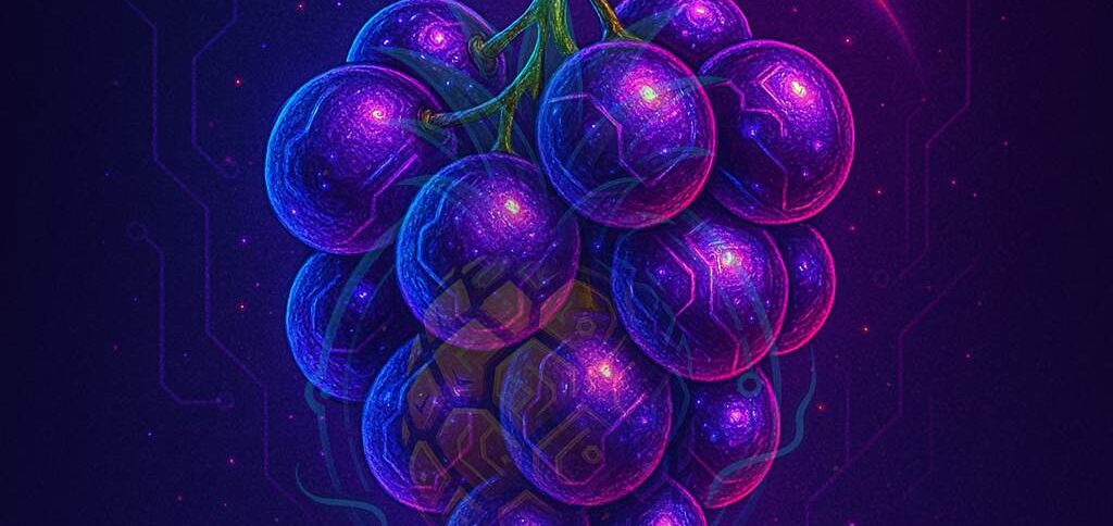 Chrome Grape Bunch